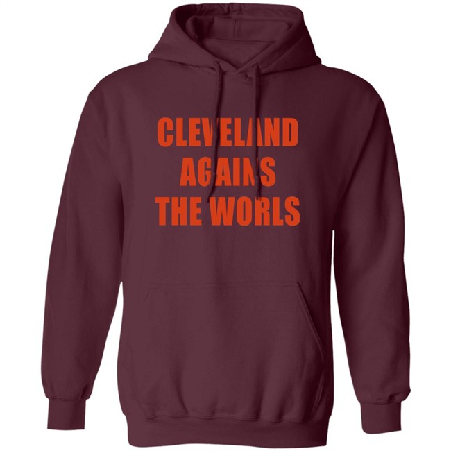 Brown Spider CLE Cleveland Against The Worls Shirt Brown Spider CLE Cleveland Against The Worls Shirt