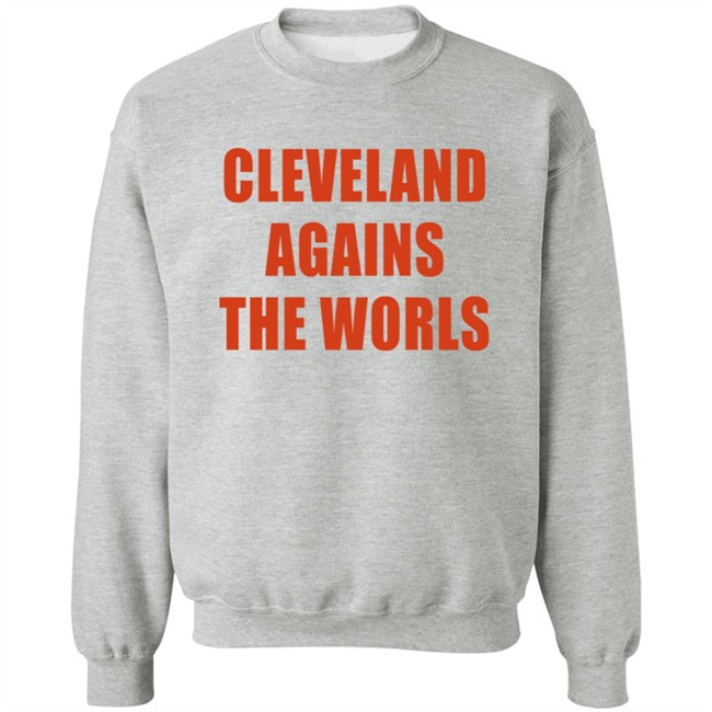 Brown Spider CLE Cleveland Against The Worls Shirt Brown Spider CLE Cleveland Against The Worls Shirt