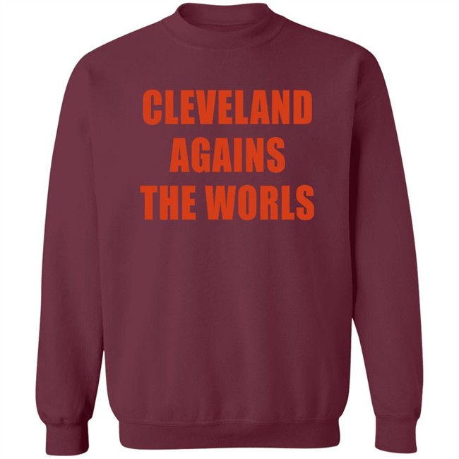 Brown Spider CLE Cleveland Against The Worls Shirt Brown Spider CLE Cleveland Against The Worls Shirt