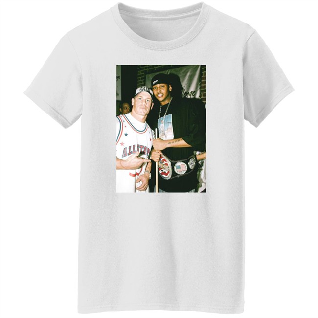 Carmelo Anthony And John Cena In 2005 Shirt Hoopmixonly Carmelo Anthony And John Cena In 2005 Shirt Hoopmixonly