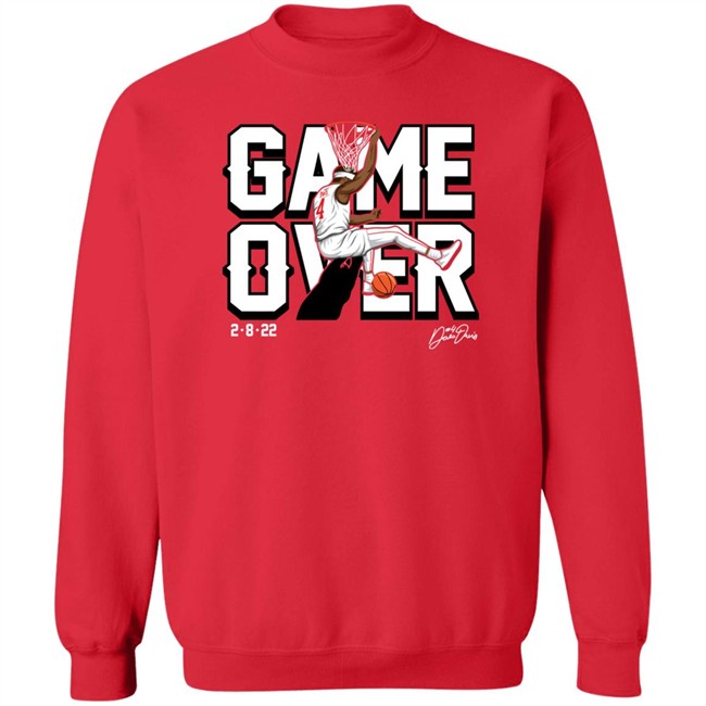 The Player Strunk Store Merch Davonte Devo Davis Game Over Shirt The Player Strunk Store Merch Davonte Devo Davis Game Over Shirt
