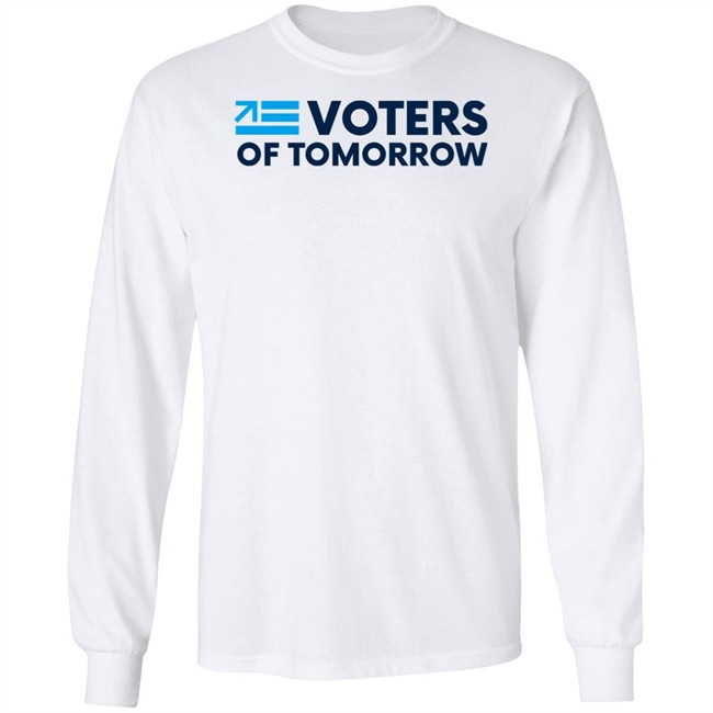 Voters Of Tomorrow Merch Voters Of Tomorrow Logo Tee Shirt Voters Of Tomorrow Merch Voters Of Tomorrow Logo Tee Shirt