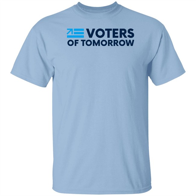 Voters Of Tomorrow Merch Voters Of Tomorrow Logo Tee Shirt Voters Of Tomorrow Merch Voters Of Tomorrow Logo Tee Shirt