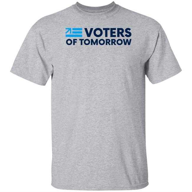 Voters Of Tomorrow Merch Voters Of Tomorrow Logo Tee Shirt Voters Of Tomorrow Merch Voters Of Tomorrow Logo Tee Shirt