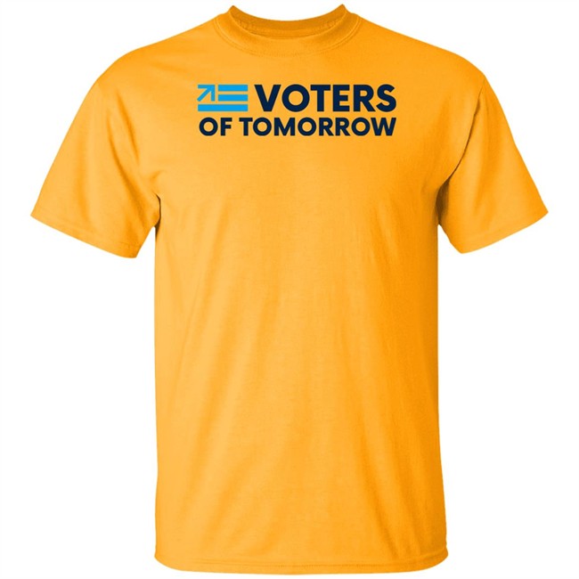 Voters Of Tomorrow Merch Voters Of Tomorrow Logo Tee Shirt Voters Of Tomorrow Merch Voters Of Tomorrow Logo Tee Shirt