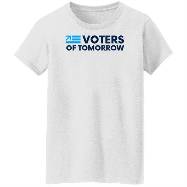 Voters Of Tomorrow Merch Voters Of Tomorrow Logo Tee Shirt Voters Of Tomorrow Merch Voters Of Tomorrow Logo Tee Shirt