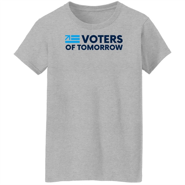 Voters Of Tomorrow Merch Voters Of Tomorrow Logo Tee Shirt Voters Of Tomorrow Merch Voters Of Tomorrow Logo Tee Shirt
