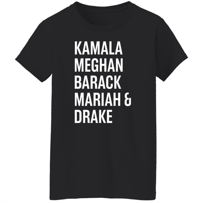 Kamala Meghan Barack Mariah & Drake Biracial Figure Names Shirt Mosaic The Label Merch Zedonarrival Kamala Meghan Barack Mariah & Drake Biracial Figure Names Shirt Mosaic The Label Merch Zedonarrival