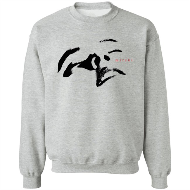 Mitski Merch Face Tee Shirt Face Long Sleeve T Shirt Mitski Merch Face Tee Shirt Face Long Sleeve T Shirt