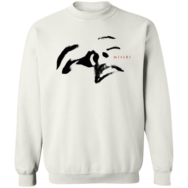 Mitski Merch Face Tee Shirt Face Long Sleeve T Shirt Mitski Merch Face Tee Shirt Face Long Sleeve T Shirt