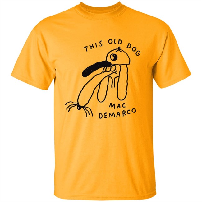 Mac Demarco Merch This Old Dog Shirt Mac Demarco Merch This Old Dog Shirt