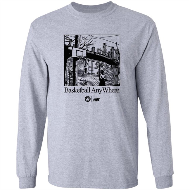 Basketball Anywhere Aaron Nesmith Shirt Boston Celtics New Balance Basketball Anywhere Aaron Nesmith Shirt Boston Celtics New Balance