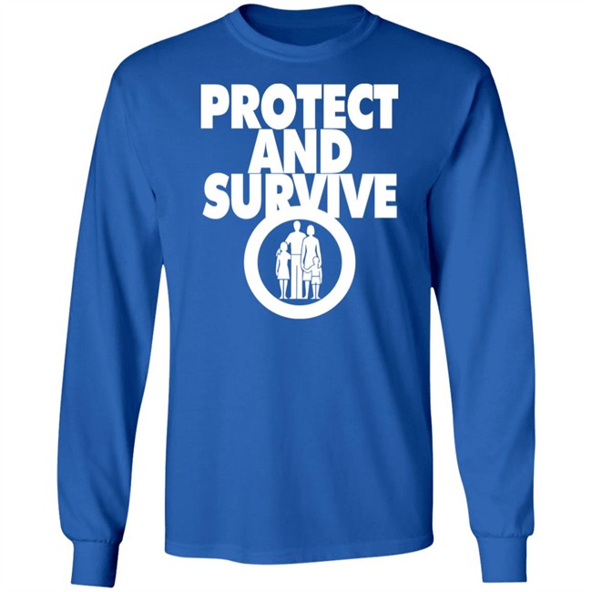 Andy Dawson Protect And Survive T Shirt Andy Dawson Protect And Survive T Shirt