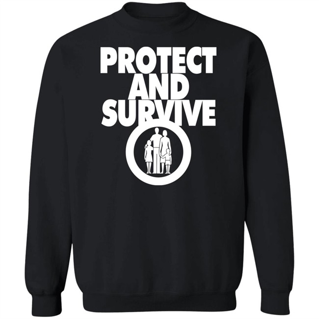 Andy Dawson Protect And Survive T Shirt Andy Dawson Protect And Survive T Shirt