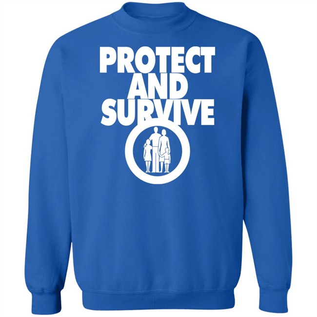 Andy Dawson Protect And Survive T Shirt Andy Dawson Protect And Survive T Shirt