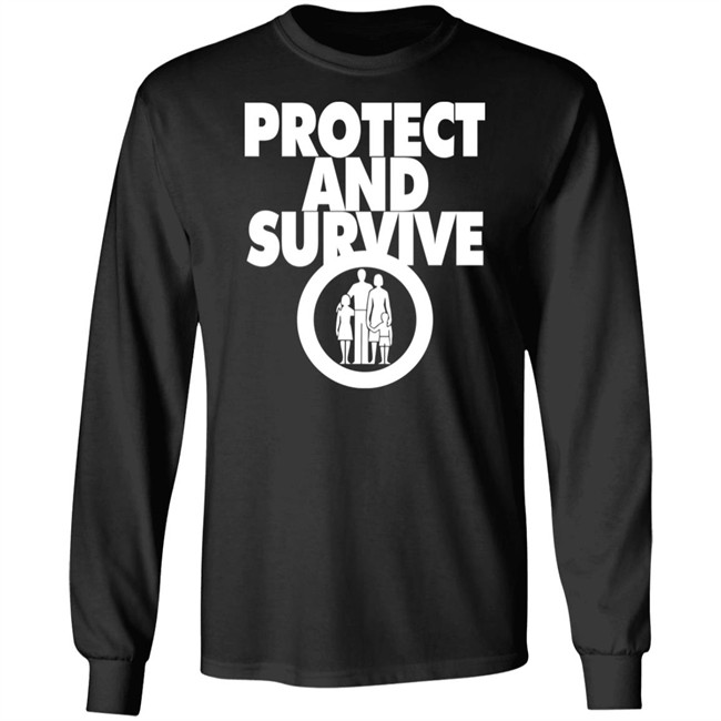 Andy Dawson Protect And Survive T Shirt Andy Dawson Protect And Survive T Shirt