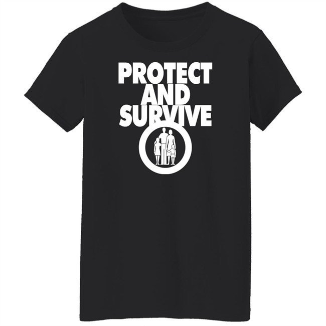 Andy Dawson Protect And Survive T Shirt Andy Dawson Protect And Survive T Shirt