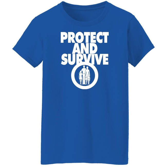 Andy Dawson Protect And Survive T Shirt Andy Dawson Protect And Survive T Shirt