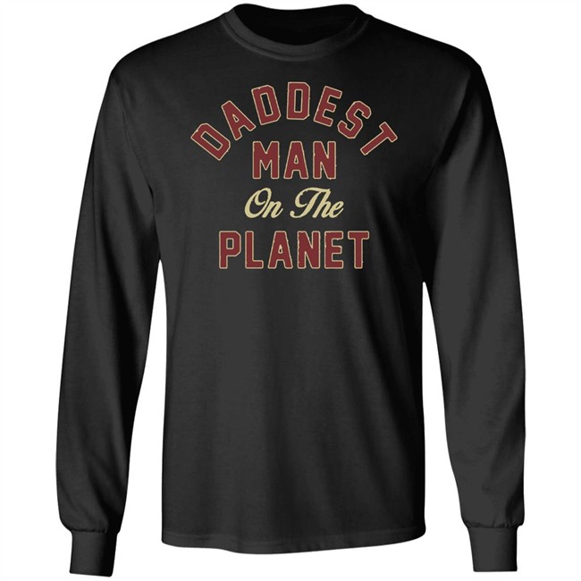 Max Holloway Merch Daddest Man On The Planet Black Tee Shirt Max Holloway Merch Daddest Man On The Planet Black Tee Shirt