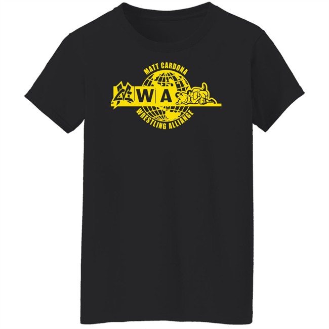 Pro Wrestling Tees Shop Matt Cardona 9066 Wrestling Alliance MCWA Shirt Pro Wrestling Tees Shop Matt Cardona 9066 Wrestling Alliance MCWA Shirt