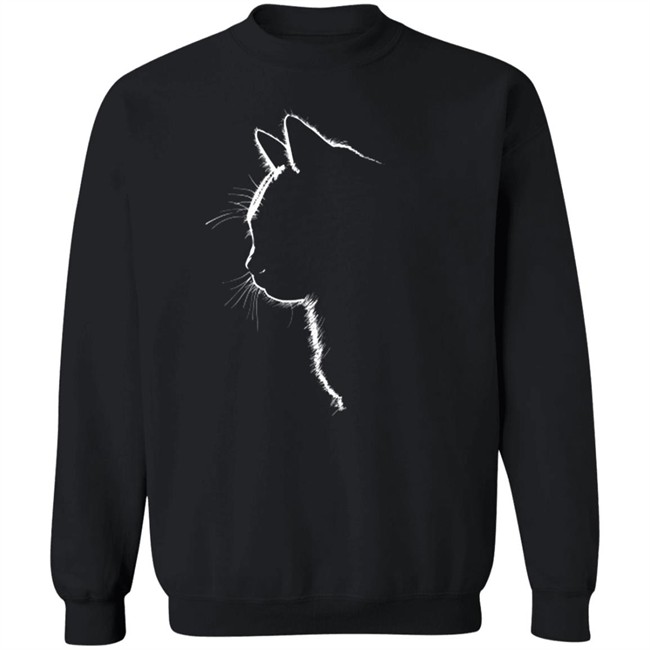Wholesome Memes Cat Silhouette White Shirt Wholesome Memes Cat Silhouette White Shirt