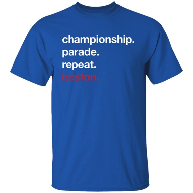 Championship Parade Repeat Boston Hoodie Jared Carrabis Championship Parade Repeat Boston Hoodie Jared Carrabis