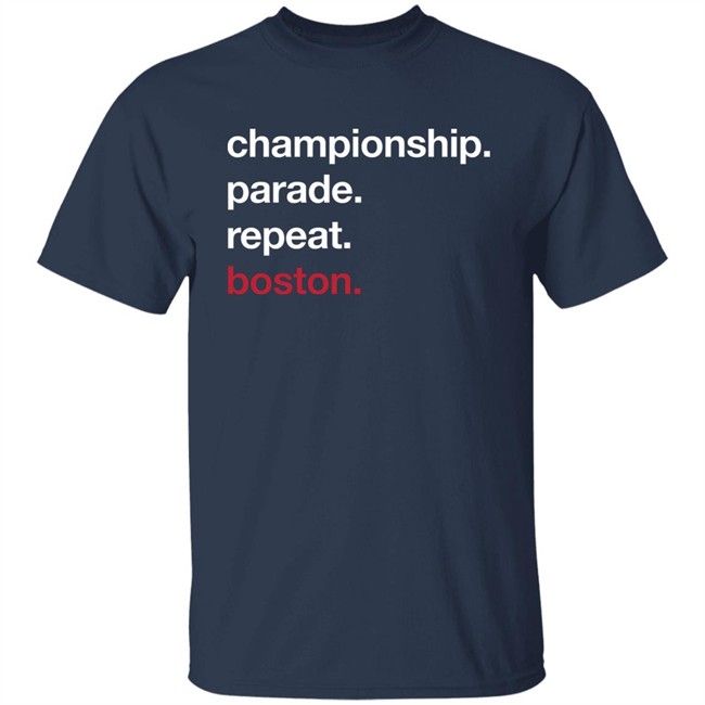 Championship Parade Repeat Boston Hoodie Jared Carrabis Championship Parade Repeat Boston Hoodie Jared Carrabis