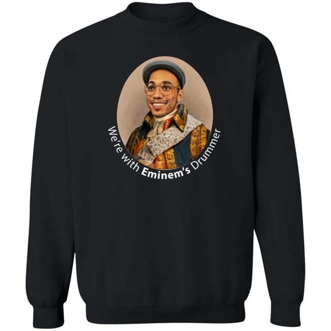 Anderson Paak Merch Store We're With Eminem's Drummer Tee Shirt Anderson Paak Merch Store We're With Eminem's Drummer Tee Shirt