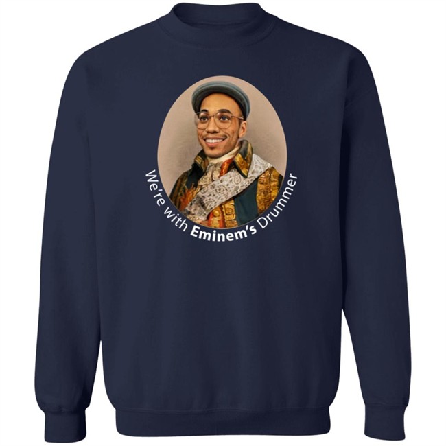 Anderson Paak Merch Store We're With Eminem's Drummer Tee Shirt Anderson Paak Merch Store We're With Eminem's Drummer Tee Shirt