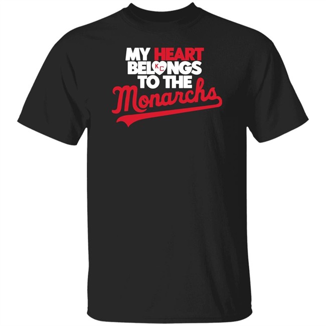 Bob Kendrick My Heart Belongs To The Monarchs T Shirt Bob Kendrick My Heart Belongs To The Monarchs T Shirt