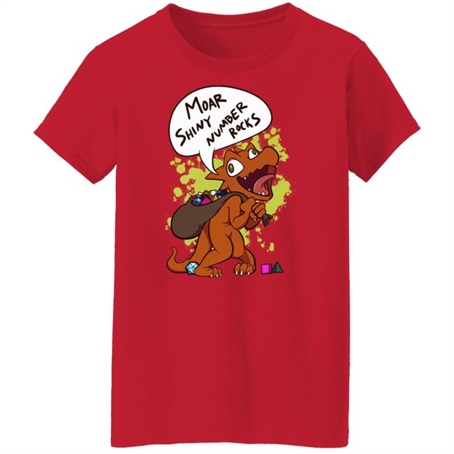 Laen Moar Shiny Number Rock Dnd Dice Shirt Laen Moar Shiny Number Rock Dnd Dice Shirt