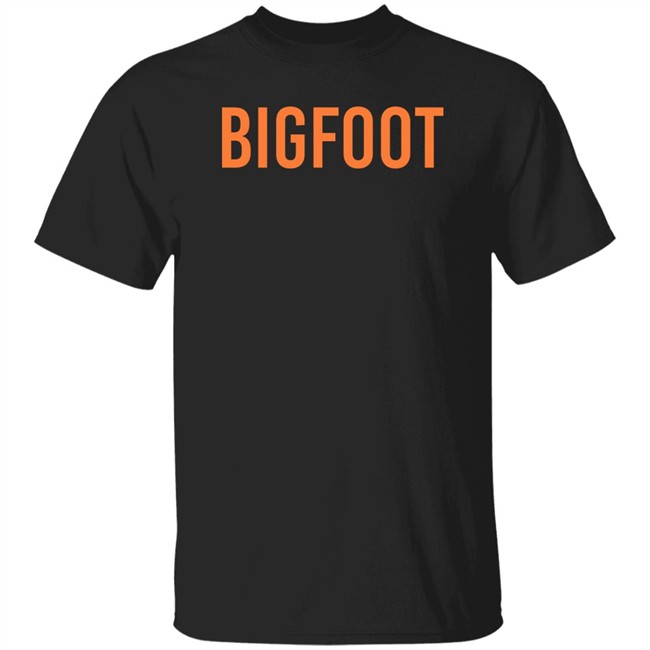 Bigfoot Shirt Material Ghoul