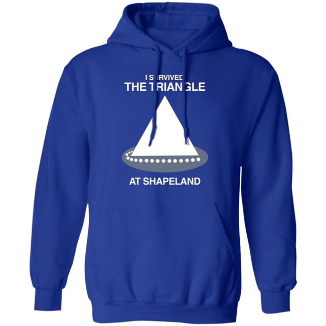 Len Testa I Survived The Triangle At Shapeland Shirt Len Testa I Survived The Triangle At Shapeland Shirt