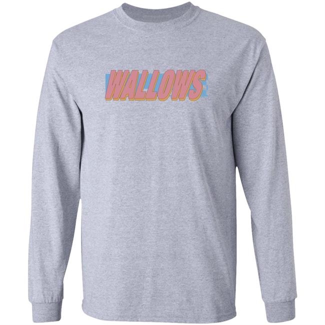 Wallows Music Wallows Warped Logo Hoodie Wallows Music Wallows Warped Logo Hoodie