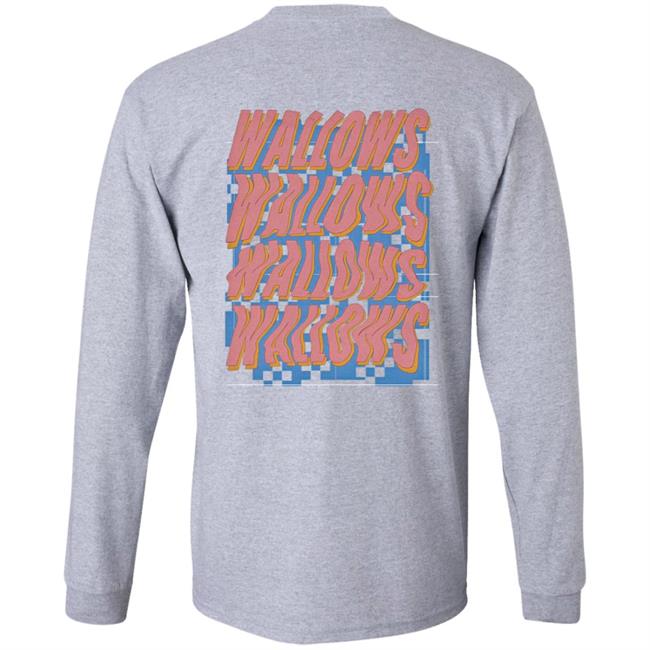 Wallows Music Wallows Warped Logo Hoodie Wallows Music Wallows Warped Logo Hoodie