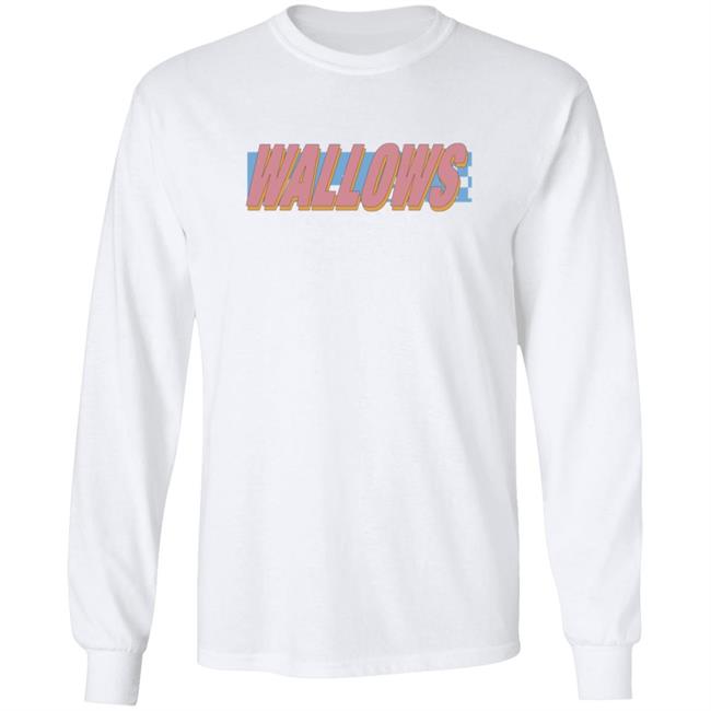 Wallows Music Wallows Warped Logo Hoodie Wallows Music Wallows Warped Logo Hoodie