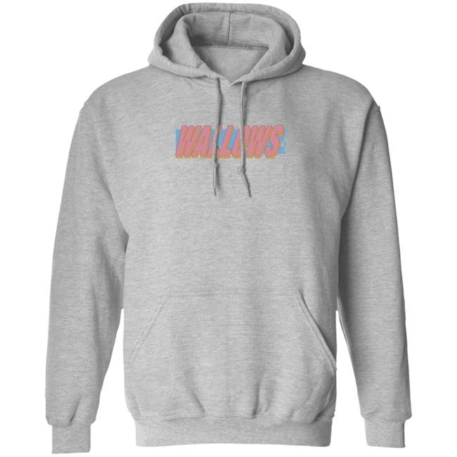 Wallows Music Wallows Warped Logo Hoodie Wallows Music Wallows Warped Logo Hoodie