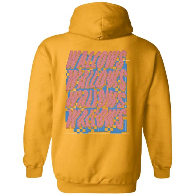 Wallows Music Wallows Warped Logo Hoodie Wallows Music Wallows Warped Logo Hoodie