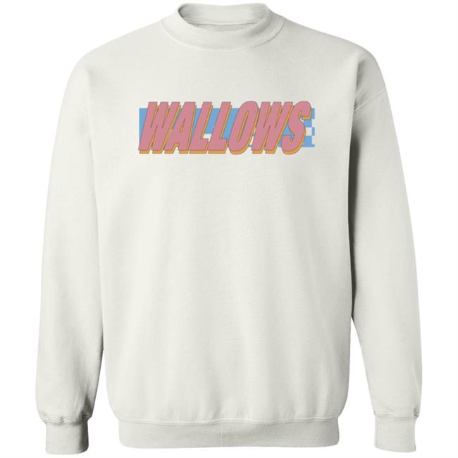 Wallows Music Wallows Warped Logo Hoodie Wallows Music Wallows Warped Logo Hoodie