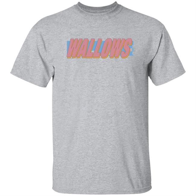 Wallows Music Wallows Warped Logo Hoodie Wallows Music Wallows Warped Logo Hoodie