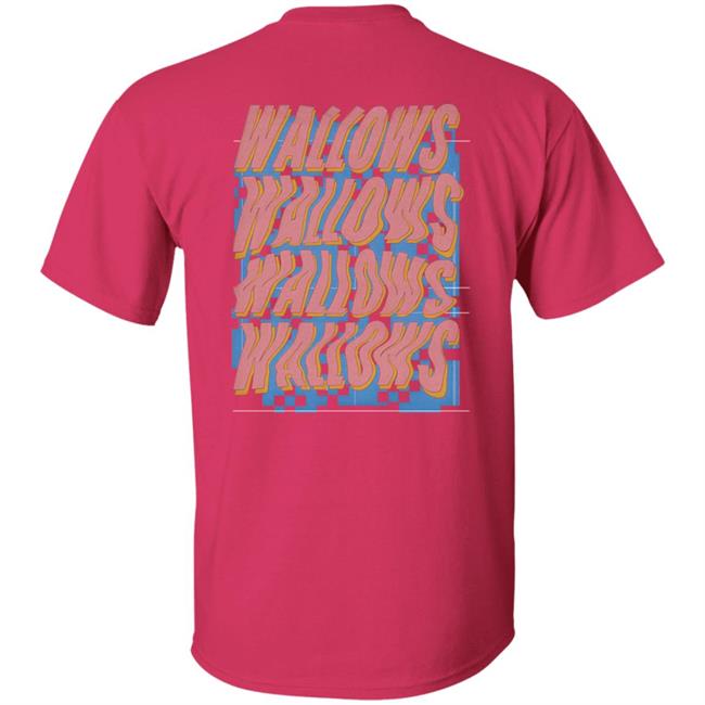 Wallows Music Wallows Warped Logo Hoodie Wallows Music Wallows Warped Logo Hoodie