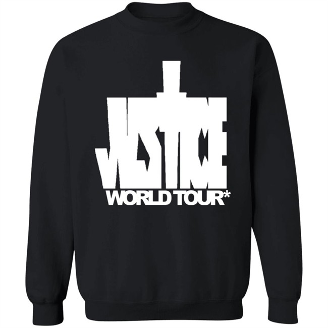 Justin Bieber Music Merch Store Justice World Tour Long Sleeve Justin Bieber Music Merch Store Justice World Tour Long Sleeve