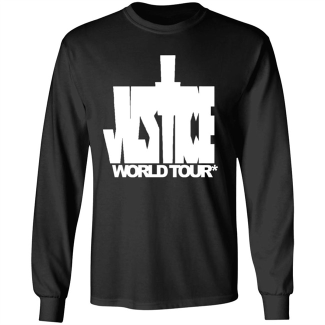 Justin Bieber Music Merch Store Justice World Tour Long Sleeve Justin Bieber Music Merch Store Justice World Tour Long Sleeve