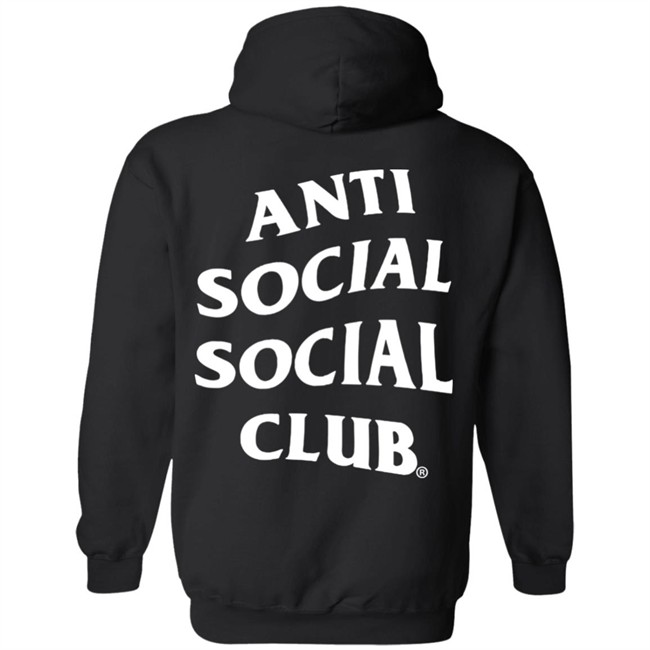 Stressed And Depressed Anti Social Social Club Hoodie Jarron Cumberland Stressed And Depressed Anti Social Social Club Hoodie Jarron Cumberland