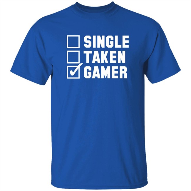 Spacey Soda2 Single Taken Gamer Shirt Spacey Soda2 Single Taken Gamer Shirt