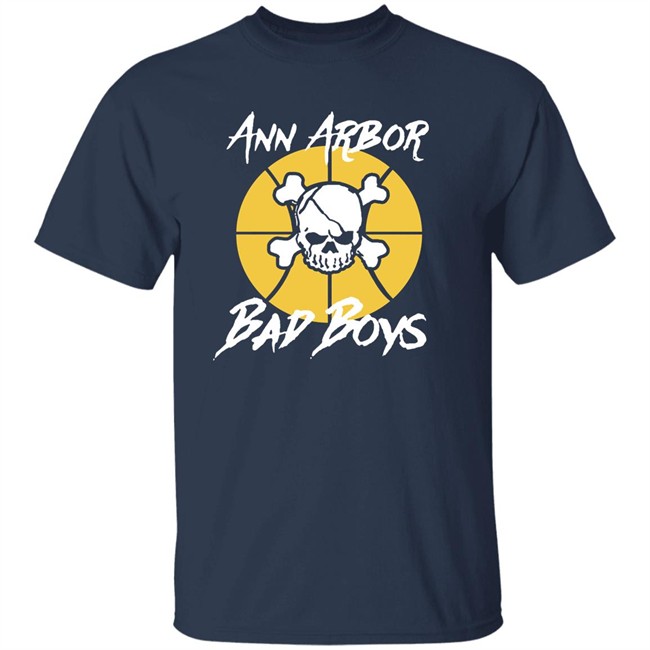 Juwan Howard Ann Arbor Bad Boys T Shirt Blue By Ninety Shop Merch Blue By 90