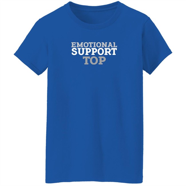 Wicked Naughty Apparel Emotional Support Top Shirt Wicked Naughty Apparel Emotional Support Top Shirt
