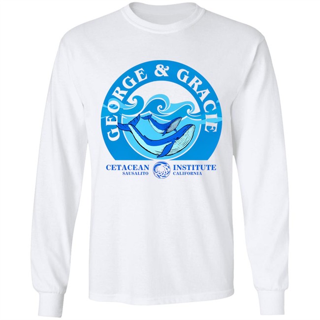 TarmoKat George & Gracie Cetacean Sausalito Institute California Shirt TarmoKat George & Gracie Cetacean Sausalito Institute California Shirt