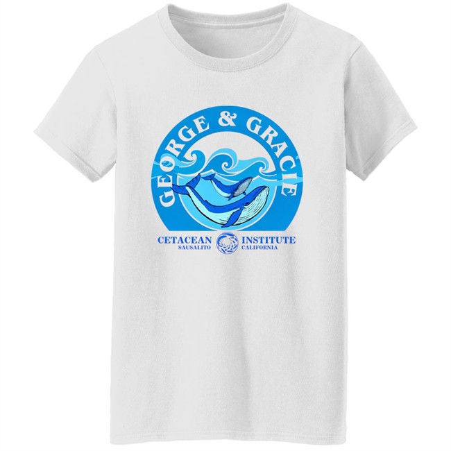 TarmoKat George & Gracie Cetacean Sausalito Institute California Shirt TarmoKat George & Gracie Cetacean Sausalito Institute California Shirt