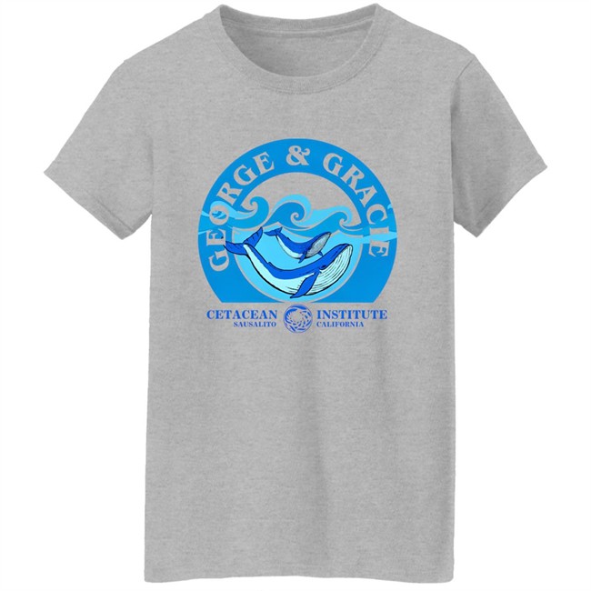 TarmoKat George & Gracie Cetacean Sausalito Institute California Shirt TarmoKat George & Gracie Cetacean Sausalito Institute California Shirt